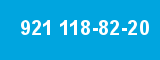 921 118-82-20 921 118-82-20